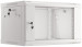 Lanberg :: Rack Cabinet 19" Wall-Mount 6U/600X450 (flat-pack) V2 Grey, Glass door