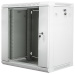 Lanberg :: Rack Cabinet 19" Wall-Mount 12U/600X450 (flat-pack) V2 Grey, Glass door