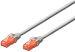 DIGITUS CAT 6e U-UTP patch cable, PVC AWG 26/7, length 2 m, color red