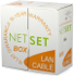 NETSET-UTP-5E-ZEW-ZEL-BOX CAT 5e Gelled, Black outdoor, class Fca