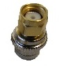 RP-SMA male crimp connector for CNT-400 gold/nickel plated